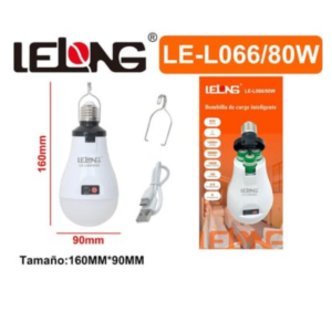 FOCO LELONG RECARGABLE 3 PILAS L066 80W