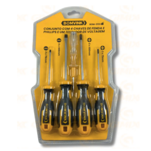 SET DESTORNILLADORES BOMVINK CON BUSCAPOLO 3119