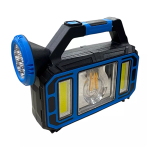 LINTERNA CON PANEL SOLAR RECARGABLE USB HS 8036 7