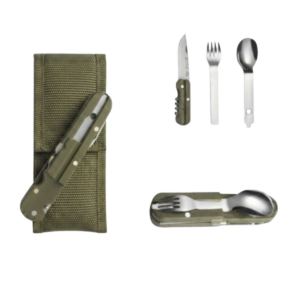 SET DE CUBIERTOS PARA CAMPING MELECH 695
