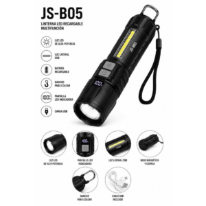 LINTERNA DOBLE CON LLAVERO CJS B05 SJ 004 2
