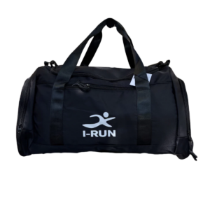 BOLSO DEPORTIVO IRUN NEGRO H1022 CON BOLSILLO DE ZAPATILLA