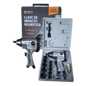 LLAVE DE IMPACTO NEUMATICA 17 PIEZAS OR 396