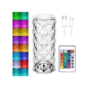 LAMPARA DIAMANTE RECARGABLE TACTIL  JS 4155