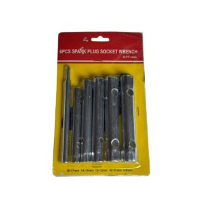 JUEGO SACA BUJIA 6PCS  8-17 MM SPARK PLUG SOCKET
