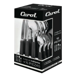 SET DE CUBIERTOS 16 PIEZAS EN CAJA CAROL 41116 FNE