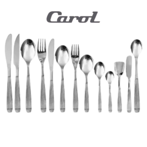 SET DE CUBIERTOS DE 24 PIEZAS ACERO CAROL 29524