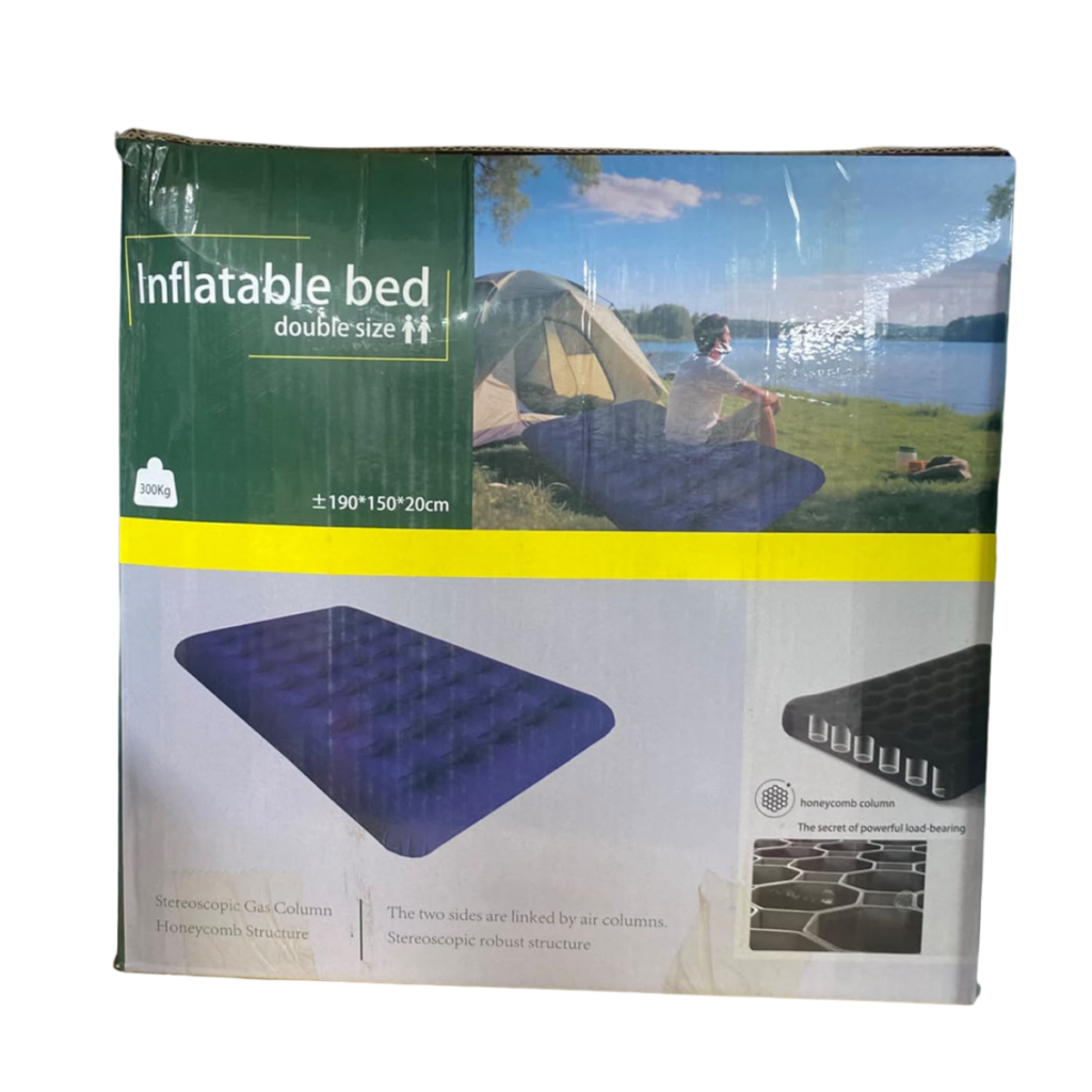 COLCHON INFLABLE 300KG 190X150X20CM INFLATABLE BED