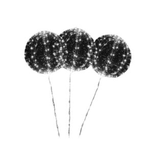 GLOBO DE SILICONA CON LUZ 4205P