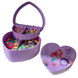 COLERES CON CAJA CORAZON SIRENA 3654S