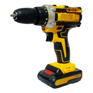 TALADRO BLACK YELLOW SEISA CON NIVEL Y ACCESORIOS GJ H1043